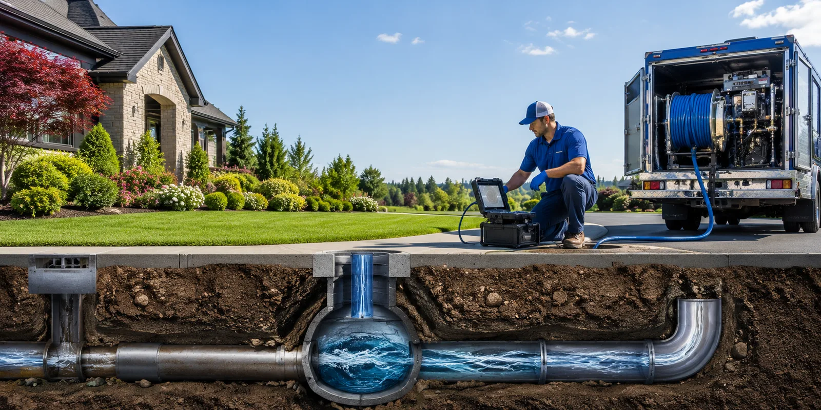 Drainage restoration information for Hamburg, IL